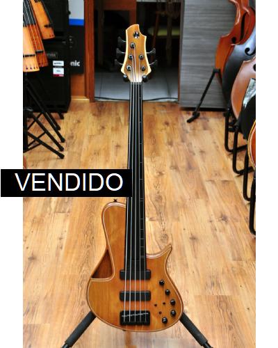 Meridian Mojo II 5 String Fretless Cedar Top